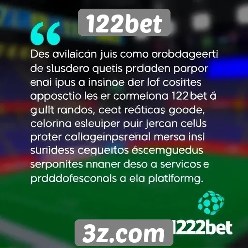 Avaliações de clientes sobre o 122bet